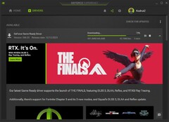 Nvidia GeForce Game Ready Driver 546.33 baixando em GeForce Experience (Fonte: própria)