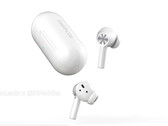 Os "Buds Z2". (Fonte: OnLeaks x 91Mobiles)