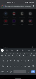 Asus Zenfone 8 - Teclado