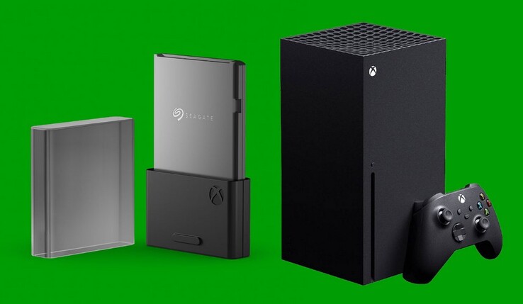 Ambos os consoles suportam armazenamento externo, mas o Xbox Série X tem uma vantagem de armazenamento interno. (Imagem: Microsoft)