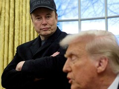 Depois de deixar o governo dos Estados Unidos, Elon Musk está de olho em Marte. (Fonte da imagem: Kevin Lamarque, Reuters)
