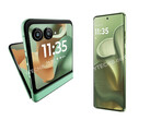 O Edge 60 e o Razr 60 serão vendidos na cor verde. (Fonte da imagem: via Ytechb)