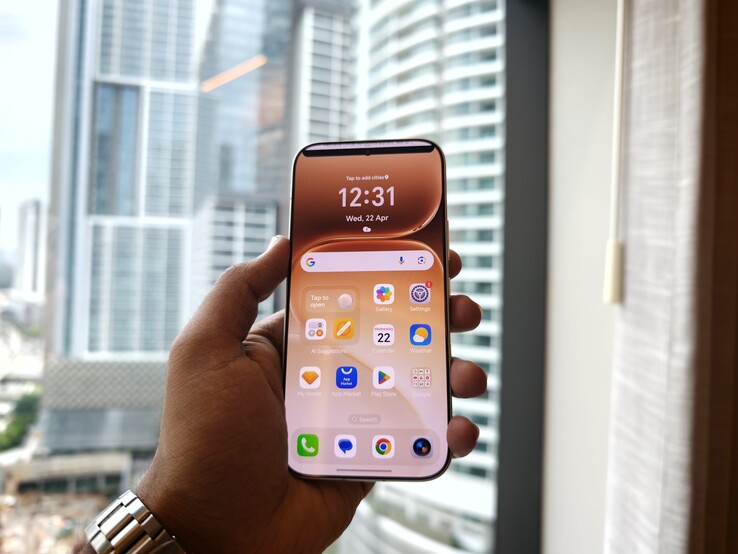 O Honor 600 Pro tem uma tela AMOLED de 6,57 polegadas e 120 Hz