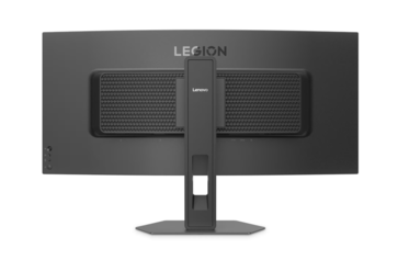 Parte traseira do monitor para jogos Lenovo Legion 34W 2c