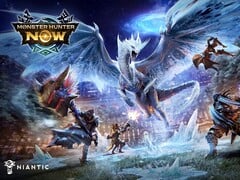 Imagem promocional do evento Velkhana do Monster Hunter Now.