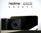É oficial: Uma parceria entre a Realme e a Ricoh GR já está preparando a câmera do GT8 Pro para competir com o Xiaomi 17 Pro e o Oppo Find X9 Pro. (Fonte da imagem: Ricoh/Realme)