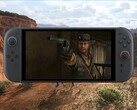 Atualização do Red Dead Redemption Switch 2 em execução no computador de mão (Fonte da imagem: Rockstar Games, Nintendo com edições)