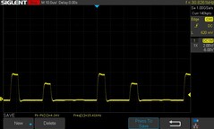 25% de brilho: 15,42 kHz PWM