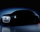 Foto teaser do Mercedes Classe C EV elétrico (Fonte da imagem: Mercedes-Benz)