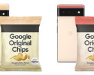 O Google está doando 10.000 sacos de batatas fritas no Japão para promover a série Pixel 6. (Fonte da imagem: Google)