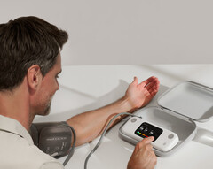 O monitor de pressão arterial inteligente Withings BPM Vision já está disponível e também oferece uma função de ECG. (Fonte da imagem: Withings)