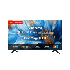 A Xiaomi X Pro QLED TV 2025 Edition apresenta resolução de 4k com tecnologia de pontos quânticos (Fonte da imagem: Xiaomi)