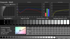 Calman: Grayscale (Escala de cinza)