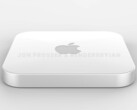 A próxima geração do Mac mini e o estande do iMac compartilham um design semelhante. (Fonte da imagem: Jon Prosser & Ian Zelbo)