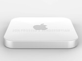 A próxima geração do Mac mini e o estande do iMac compartilham um design semelhante. (Fonte da imagem: Jon Prosser &amp; Ian Zelbo)