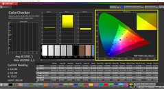 CalMAN ColorChecker calibrado