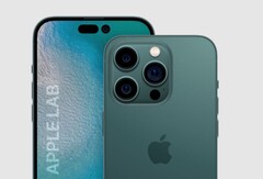 conceito de renderização do iPhone 14 Pro. (Fonte: Apple Lab)