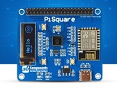 O PiSquare é uma forma acessível de usar os HATs sem fio. (Fonte de imagem: SB Components)