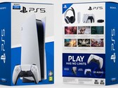 Conceito impressionante de caixa PS5 feita em leque pelo designer Vinícius de Jesus. (Fonte da imagem: @vih8p)