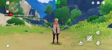 Genshin Impact: Predefinição mais baixa, 53 fps máximo.