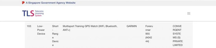 (Fonte de imagem: Singapore Telecom Licensing System via Gadgets &amp; Wearables)