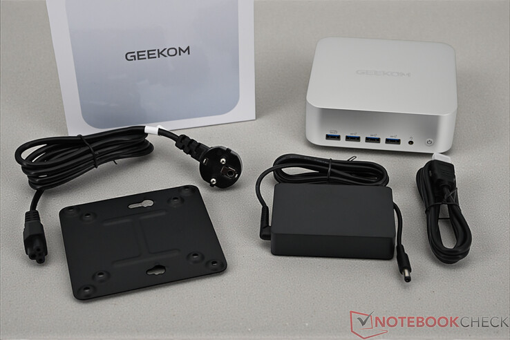 Escopo de entrega do Geekom A7 Max