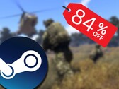 Arma 3 está com 84% de desconto no Steam até 5 de março e custa menos de US$ 5. (Fonte da imagem: Steam)