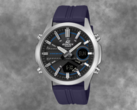 O novo relógio Edifice EFV-C120P-1A2 da Casio apareceu em seu site global. (Fonte da imagem: Casio)