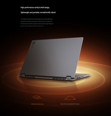 Destaques do design do laptop (tradução automática)