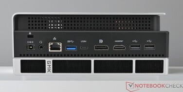 GMKtec EVO-X2 - Conexões traseiras