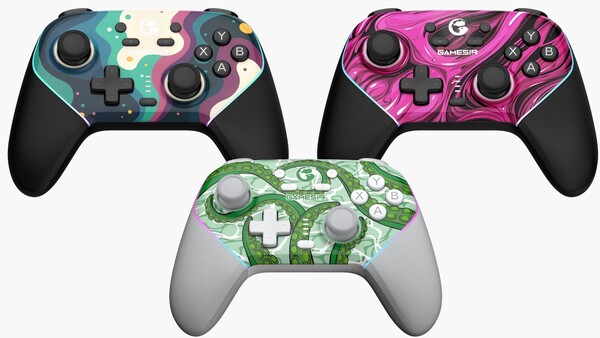 Os faceplates projetados pelos artistas da GameSir são compatíveis apenas com o controle Super Nova. (Fonte da imagem: GameSir)
