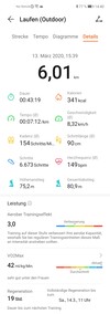 Running training: details