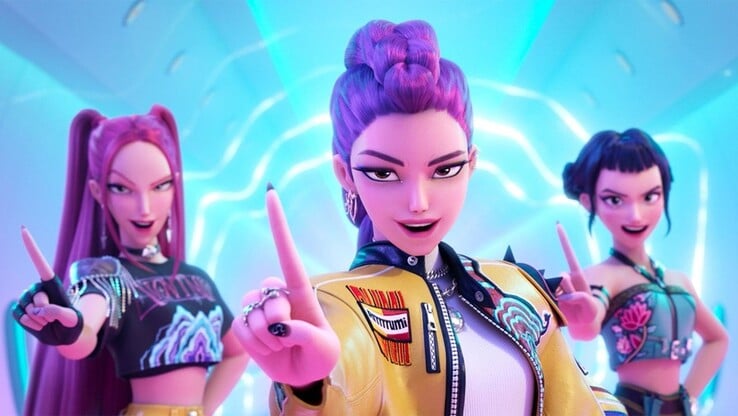 Cada batalha parece dinâmica e visualmente ousada (Fonte da imagem - Netflix)