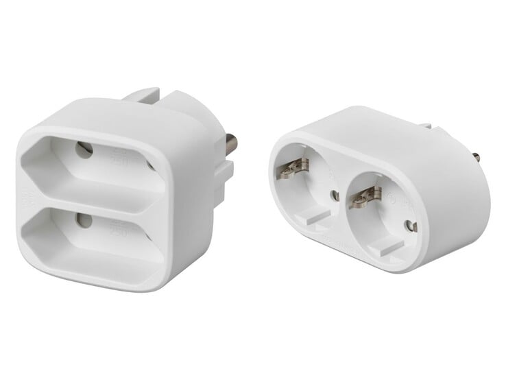 O novo adaptador de fichas de 2 vias IKEA Koppla