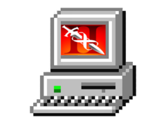 O Infinity Blade II já está disponível para PC (não oficialmente). (Fonte da imagem: MS Windows 95 e Infinity Blade II, com edições)