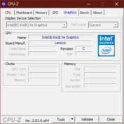 Gráficos CPU-Z