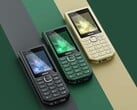 O Nokia 300 Charge está disponível em três cores: bege, verde e preto.