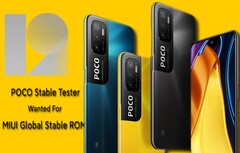 O smartphone POCO M3 Pro 5G juntou-se à lista de telefones POCO que são elegíveis para testes MIUI. (Fonte da imagem: POCO - editado)
