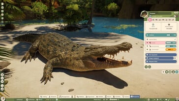 Na imagem: Uma captura de ecrã da jogabilidade de Planet Zoo 2.