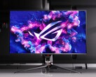 A Asus ainda não confirmou oficialmente o preço sugerido do ROG Swift OLED PG32UCDM. (Imagem: Asus)