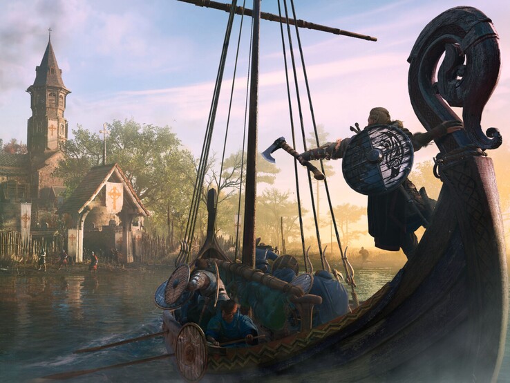 Assassin's Creed Valhalla: Neste RPG de ação, os jogadores vivenciam a Era Viking do século IX. (Fonte: Steam)