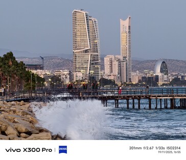 Vivo X300 Pro 200 mm sem teleconversor.