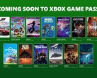 Linha do Xbox Game Pass de maio de 2026.