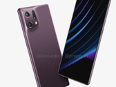 OPPO vazado Encontra X5 Pro renders. (Fonte: OnLeaks X Prepp)