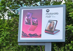 A Motorola já está anunciando o Razr 40 Ultra em Sofia. (Fonte da imagem: @nixanbal)