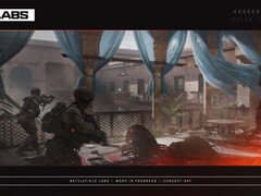 Arte conceitual oficial de Battlefield 6 do Battlefield Labs. (Fonte da imagem: EA)