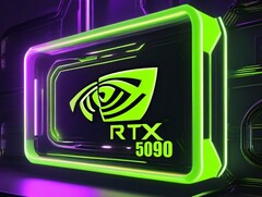 A RTX 5090 está supostamente no caminho certo para um lançamento no final de 2024. (Fonte da imagem: SDXL)