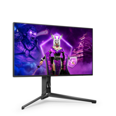 O AGON PRO AG274QZM apresenta mini iluminação LED de fundo, uma taxa de atualização de 240 Hz e uma resolução de 2,5K. (Fonte de imagem: AOC)