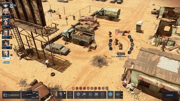 Na imagem: uma captura de tela do jogo Jagged Alliance 3.