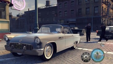 Na imagem: uma captura de tela do jogo Mafia II (Clássico).